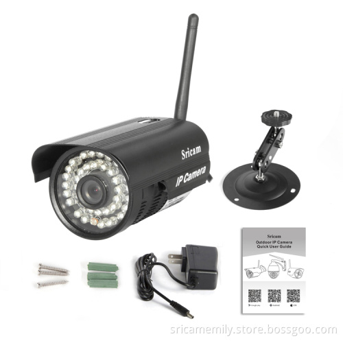 Sricam SP013 HD 720P Wireless Wifi Outdoor Waterproof Remote Monitor Bullet IP Camera with IR-CUT tech